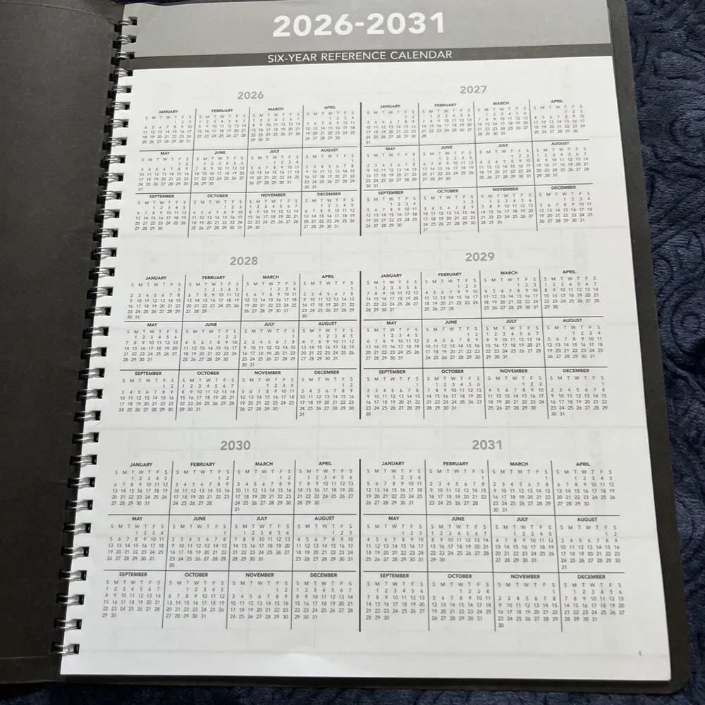 Sherwin-Williams 2026 Monthly Planner Blue